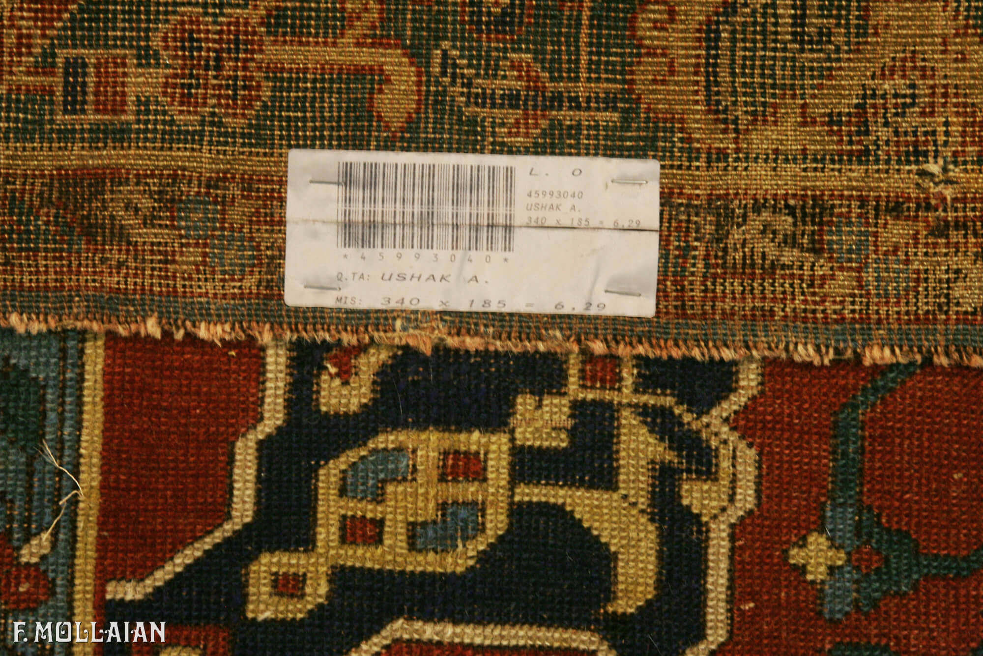 Antique Turkish Ushak (Oushak) Carpet n°:45993040